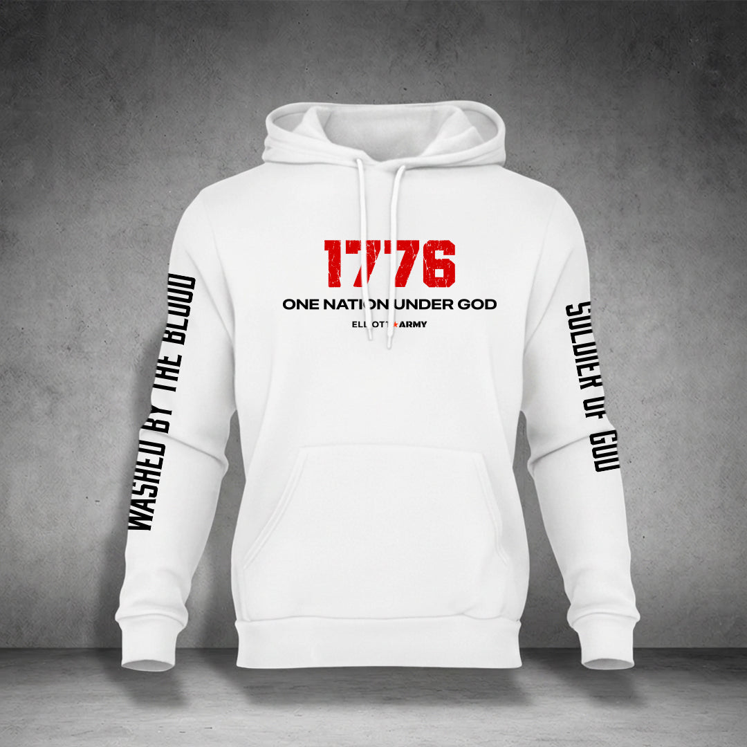 1776 | GOD BLESS AMERICA hoodie