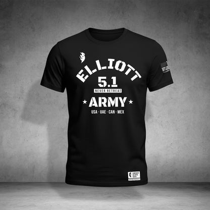 5.1 Never Retreat ELLIOTT ARMY T-Shirt