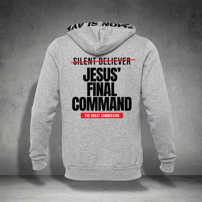 DISCIPLE / JESUS’ FINAL COMMAND
