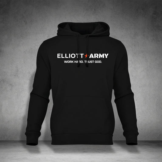 ELLIOTT ARMY/HE DIED SO I COULD LIVE Statement Hoodie