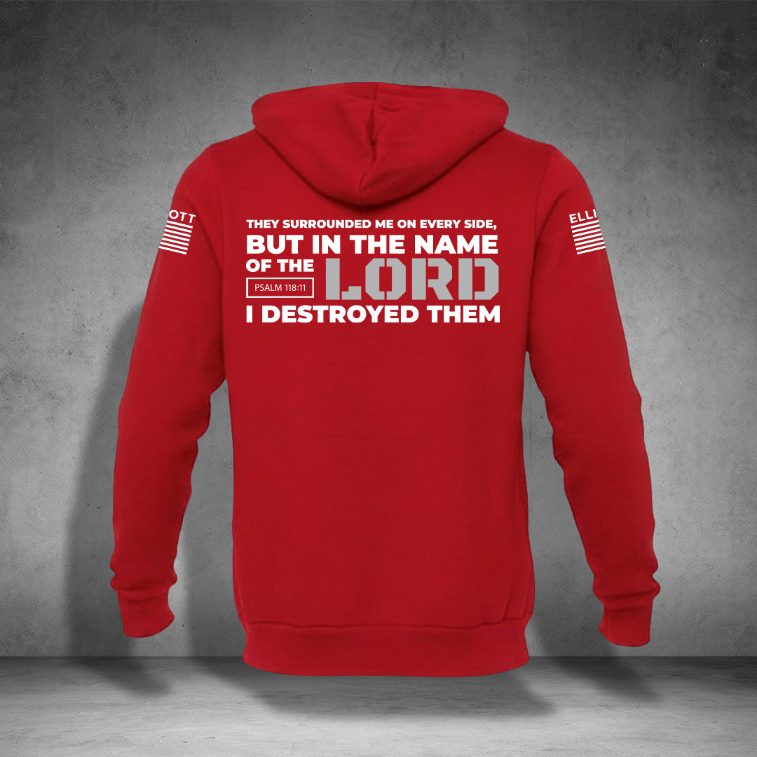 ELLIOTT ARMY / Psalm 118 Statement Hoodie