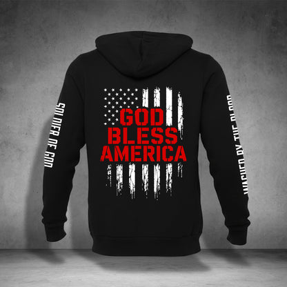 1776 | GOD BLESS AMERICA hoodie