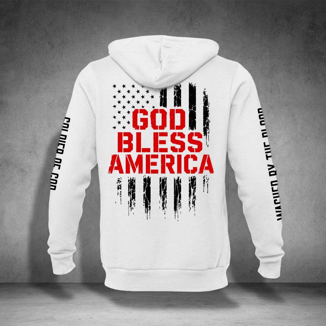1776 | GOD BLESS AMERICA hoodie