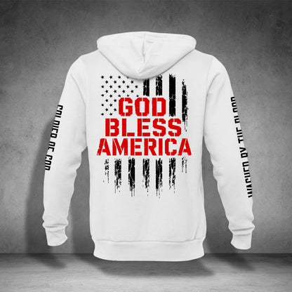 1776 | GOD BLESS AMERICA hoodie