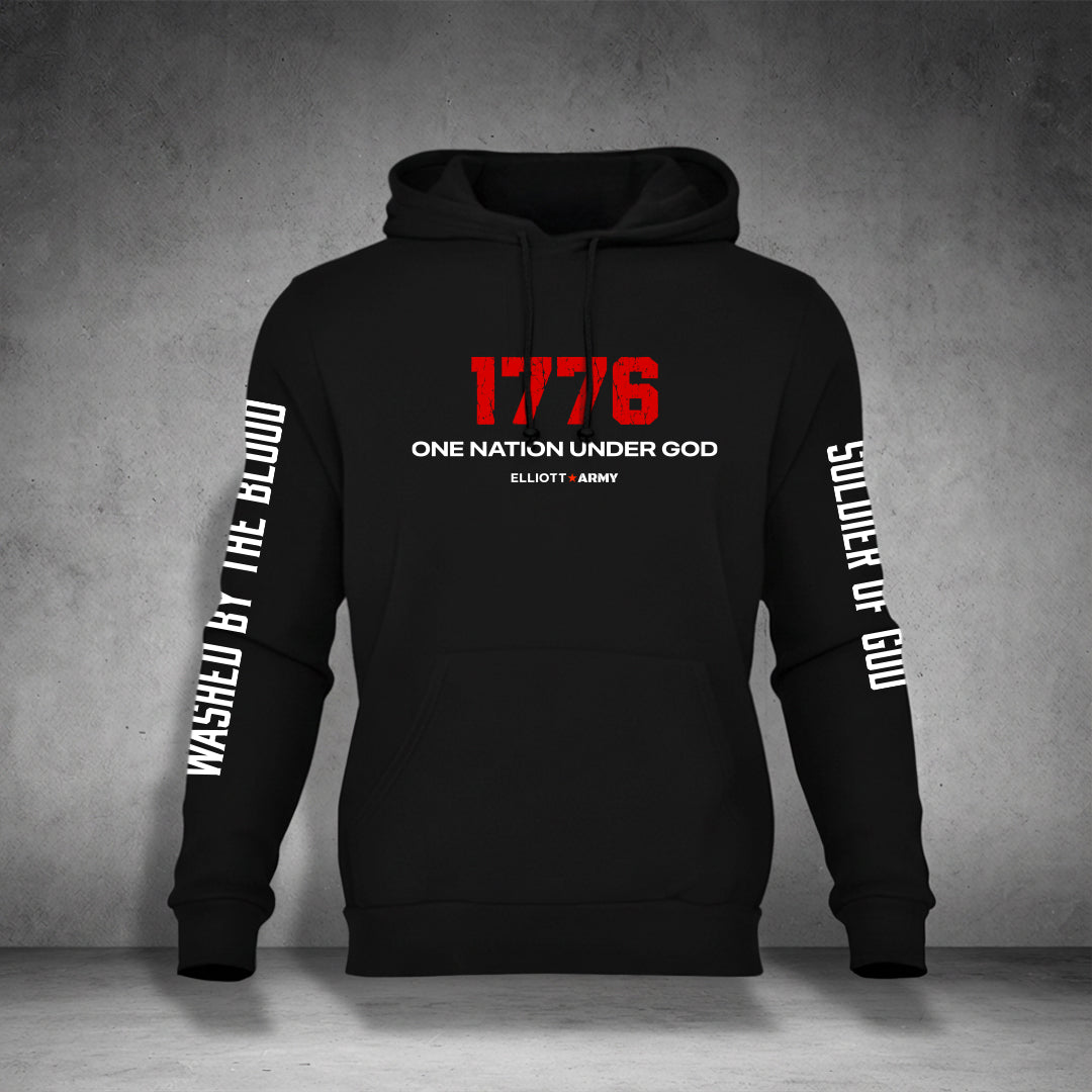 1776 | GOD BLESS AMERICA hoodie