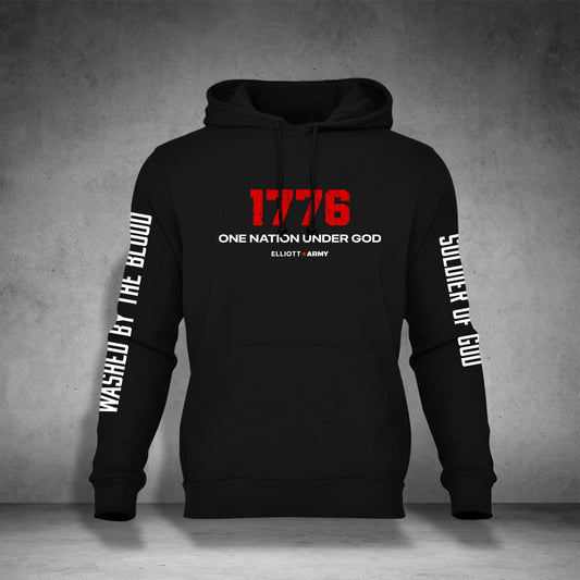 1776 | GOD BLESS AMERICA hoodie
