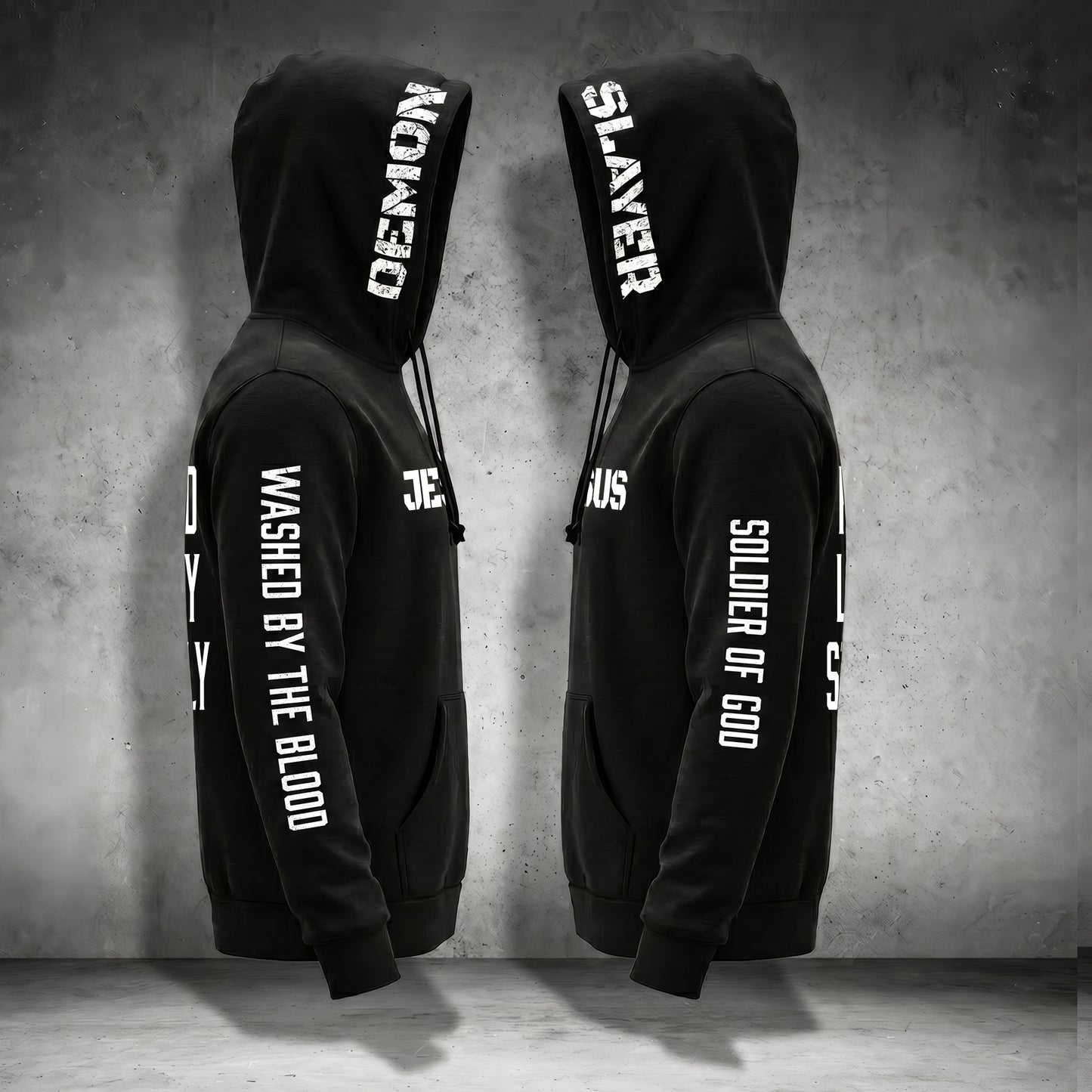 JESUS | PRAY HARD LIFT HEAVY STAY DEADLY hoodie