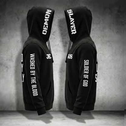 JESUS | PRAY HARD LIFT HEAVY STAY DEADLY hoodie