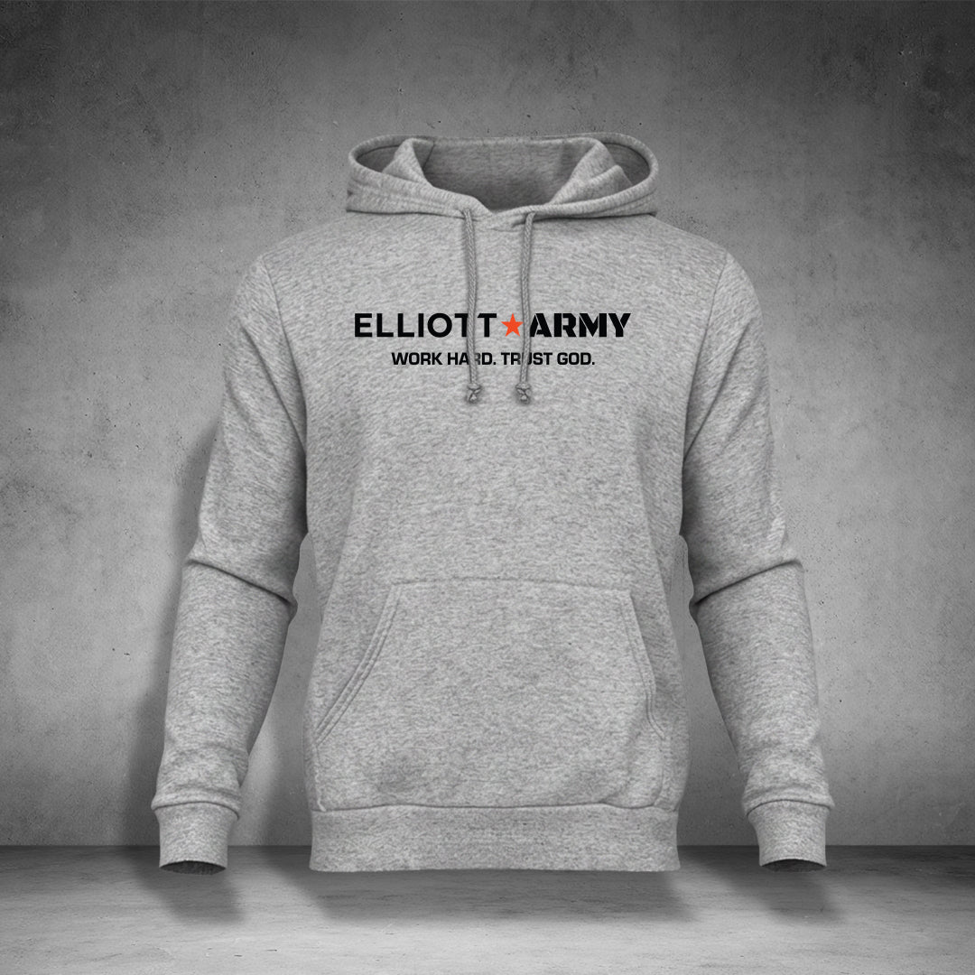 ELLIOTT ARMY/HE DIED SO I COULD LIVE Statement Hoodie