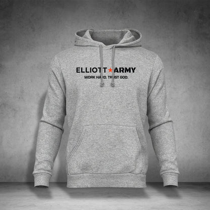 ELLIOTT ARMY/HE DIED SO I COULD LIVE Statement Hoodie